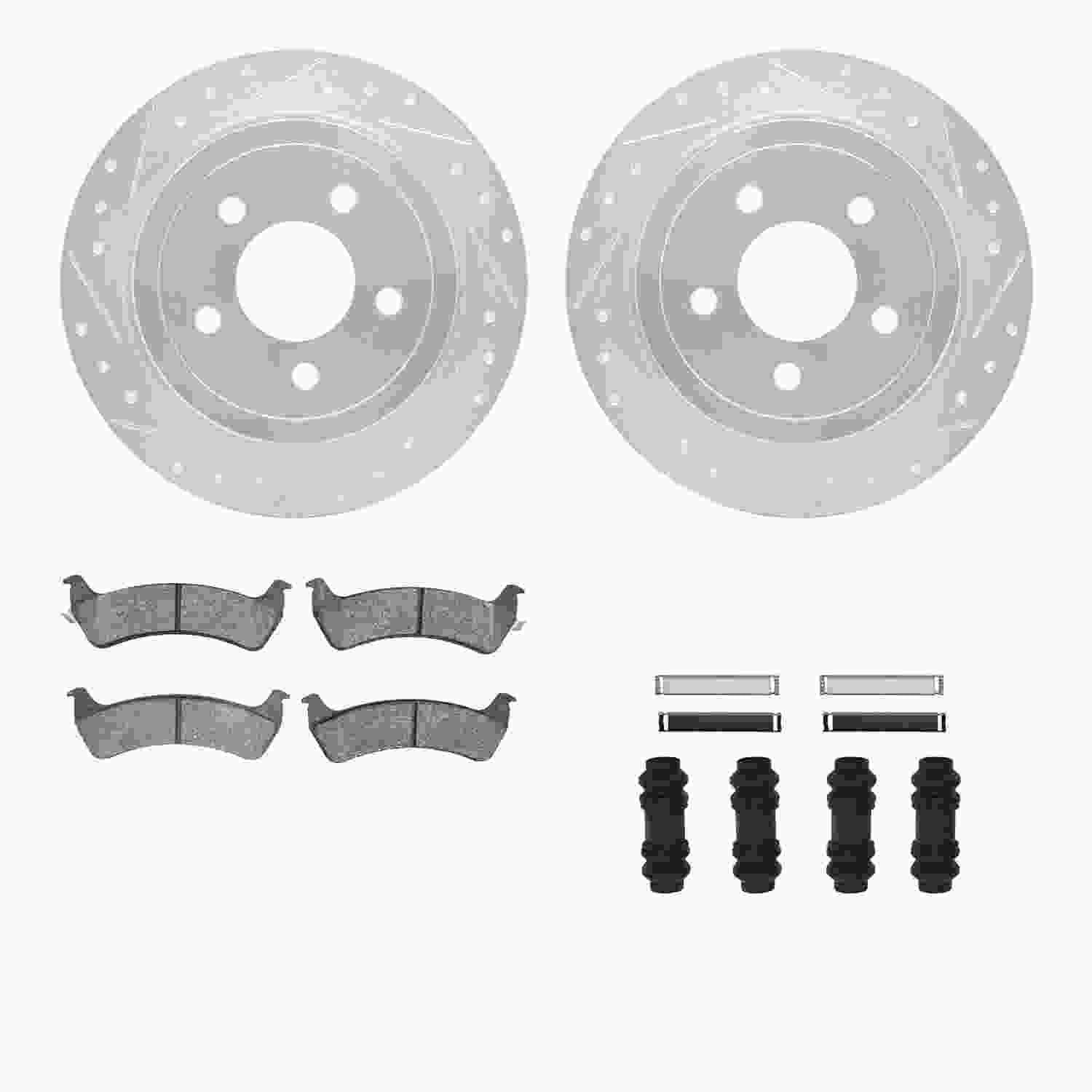 Dynamic Friction Company Disc Brake Kit 7212-99180