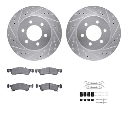 Dynamic Friction Company Disc Brake Kit 7212-99181