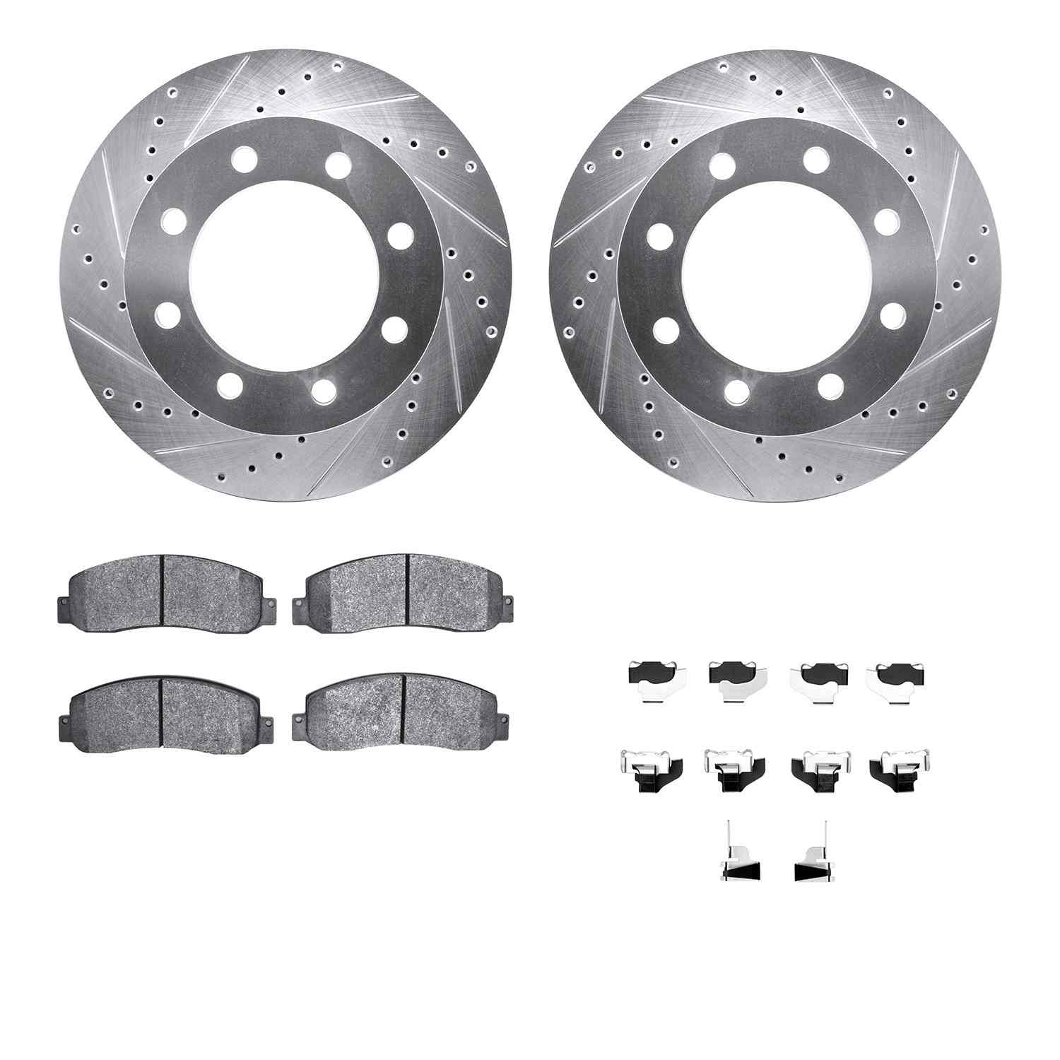 Dynamic Friction Company Disc Brake Kit 7212-99200