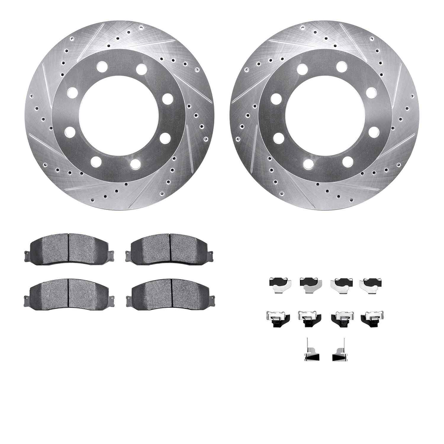 Dynamic Friction Company Disc Brake Kit 7212-99201