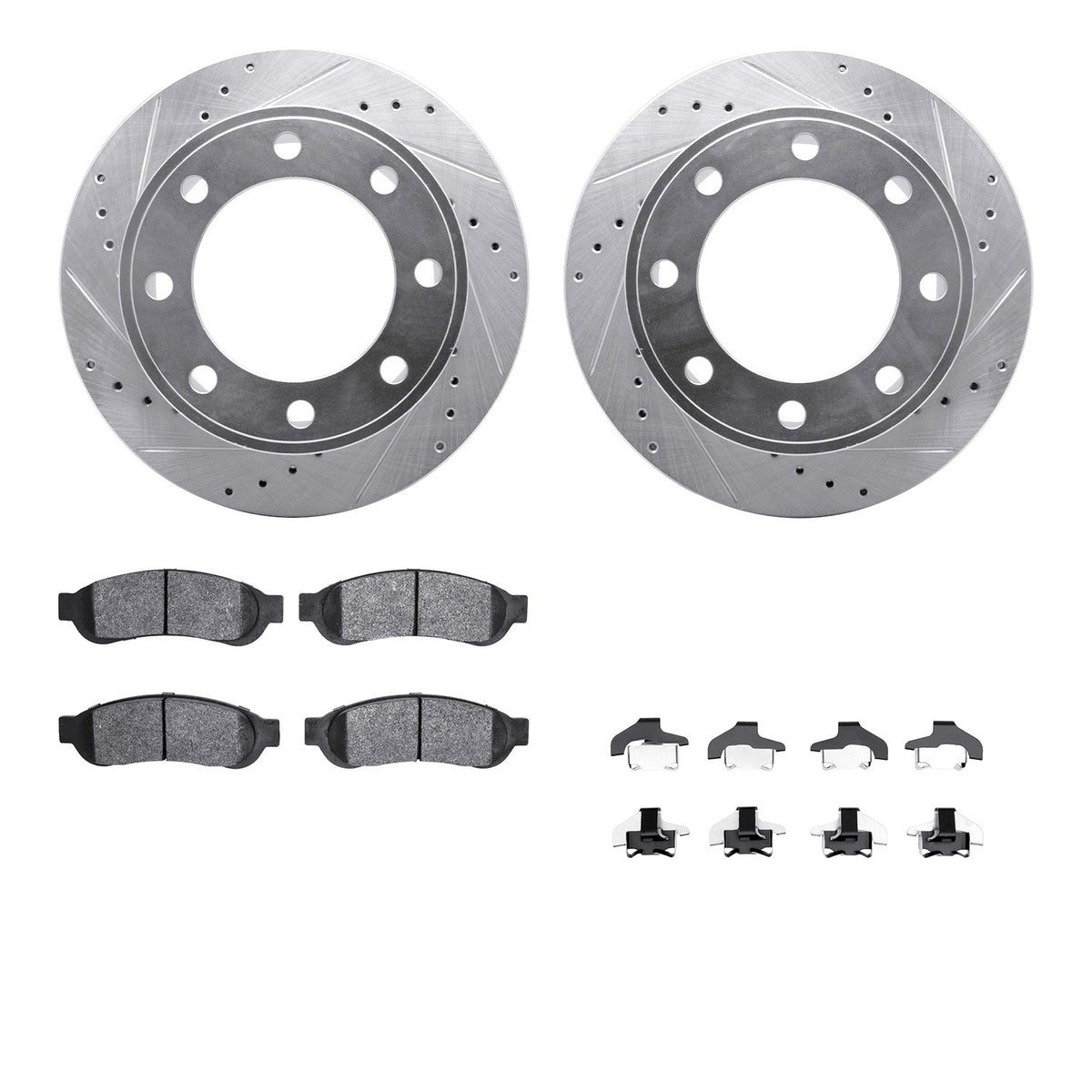 Dynamic Friction Company Disc Brake Kit 7212-99202
