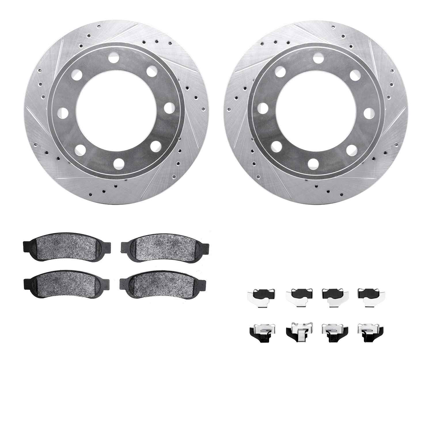 Dynamic Friction Company Disc Brake Kit 7212-99204