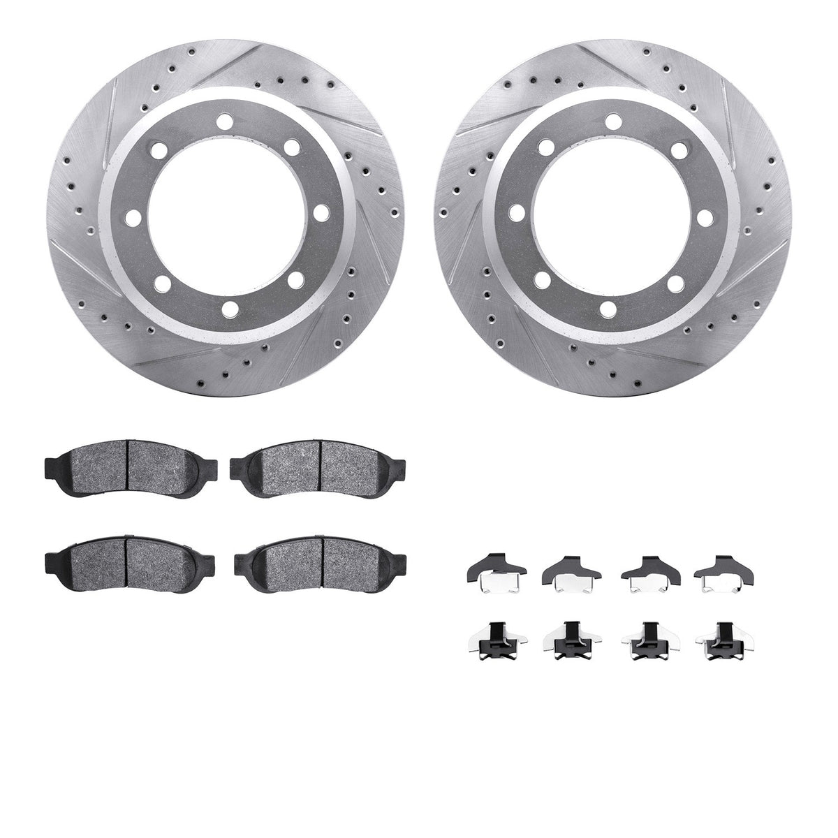 Dynamic Friction Company Disc Brake Kit 7212-99205