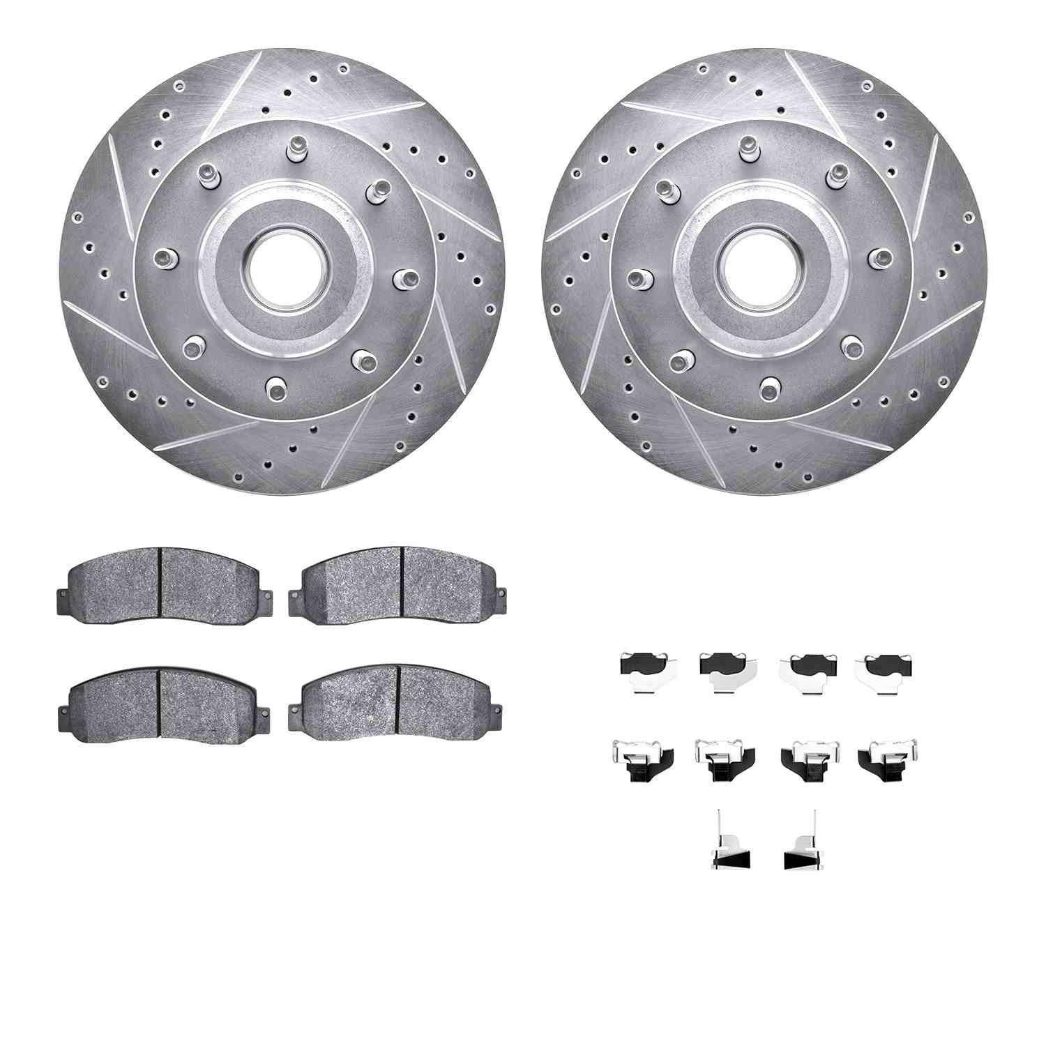 Dynamic Friction Company Disc Brake Kit 7212-99207