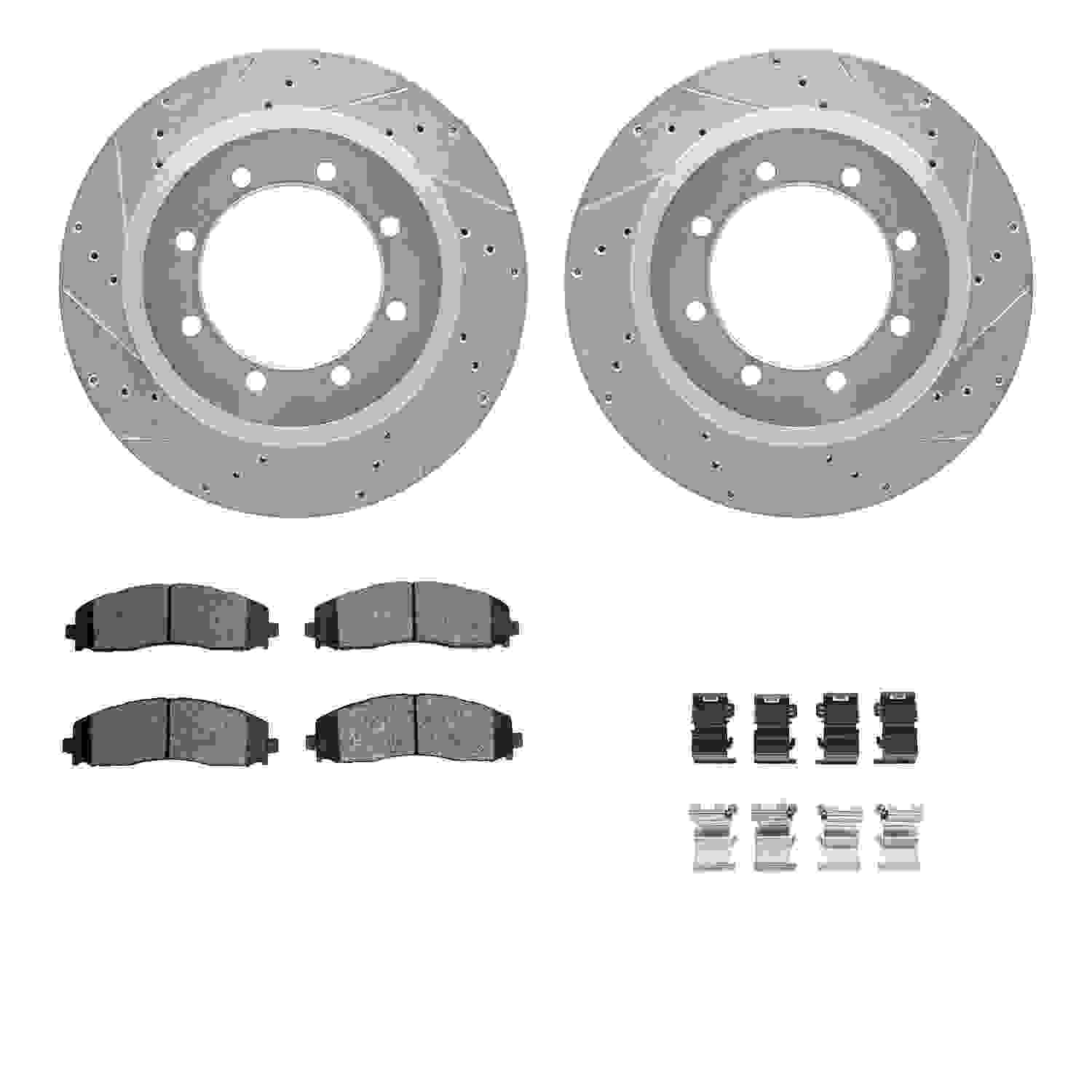 Dynamic Friction Company Disc Brake Kit 7212-99237