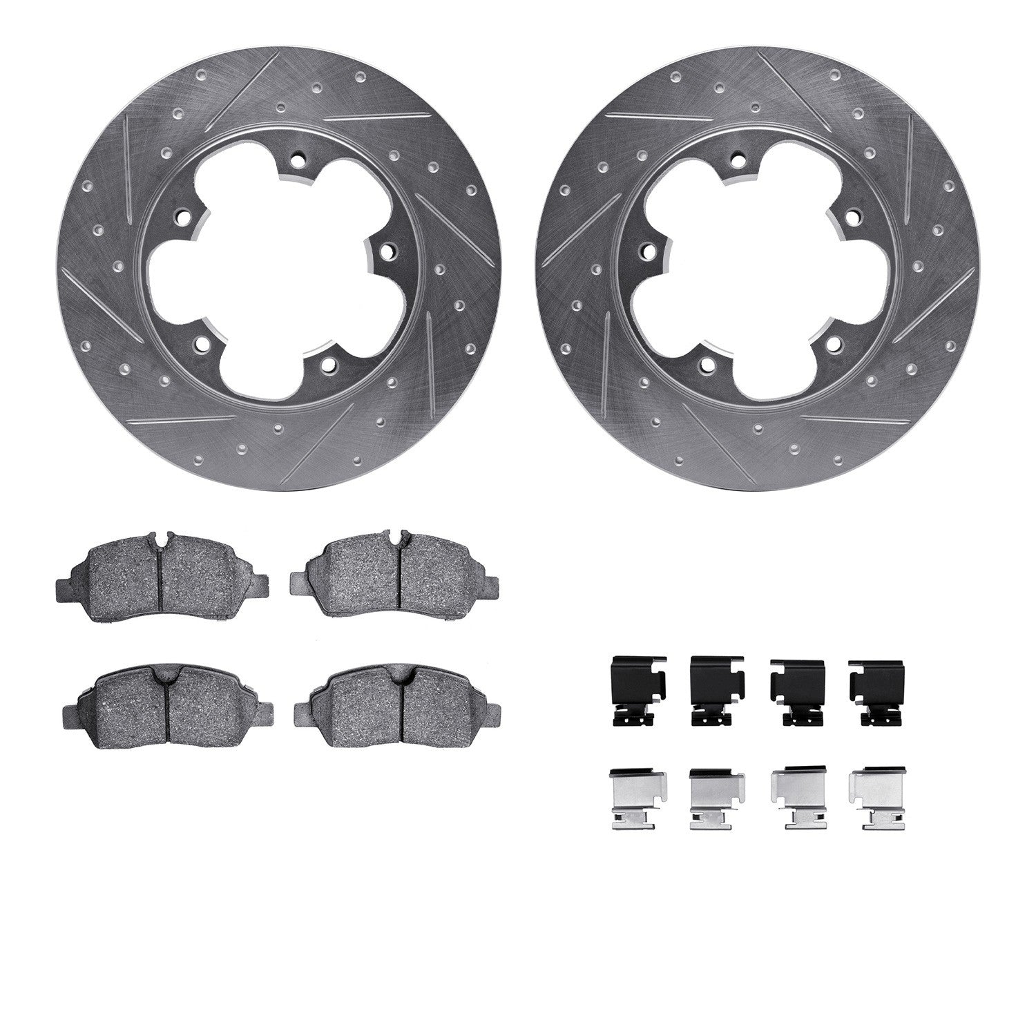 Dynamic Friction Company Disc Brake Kit 7212-99240