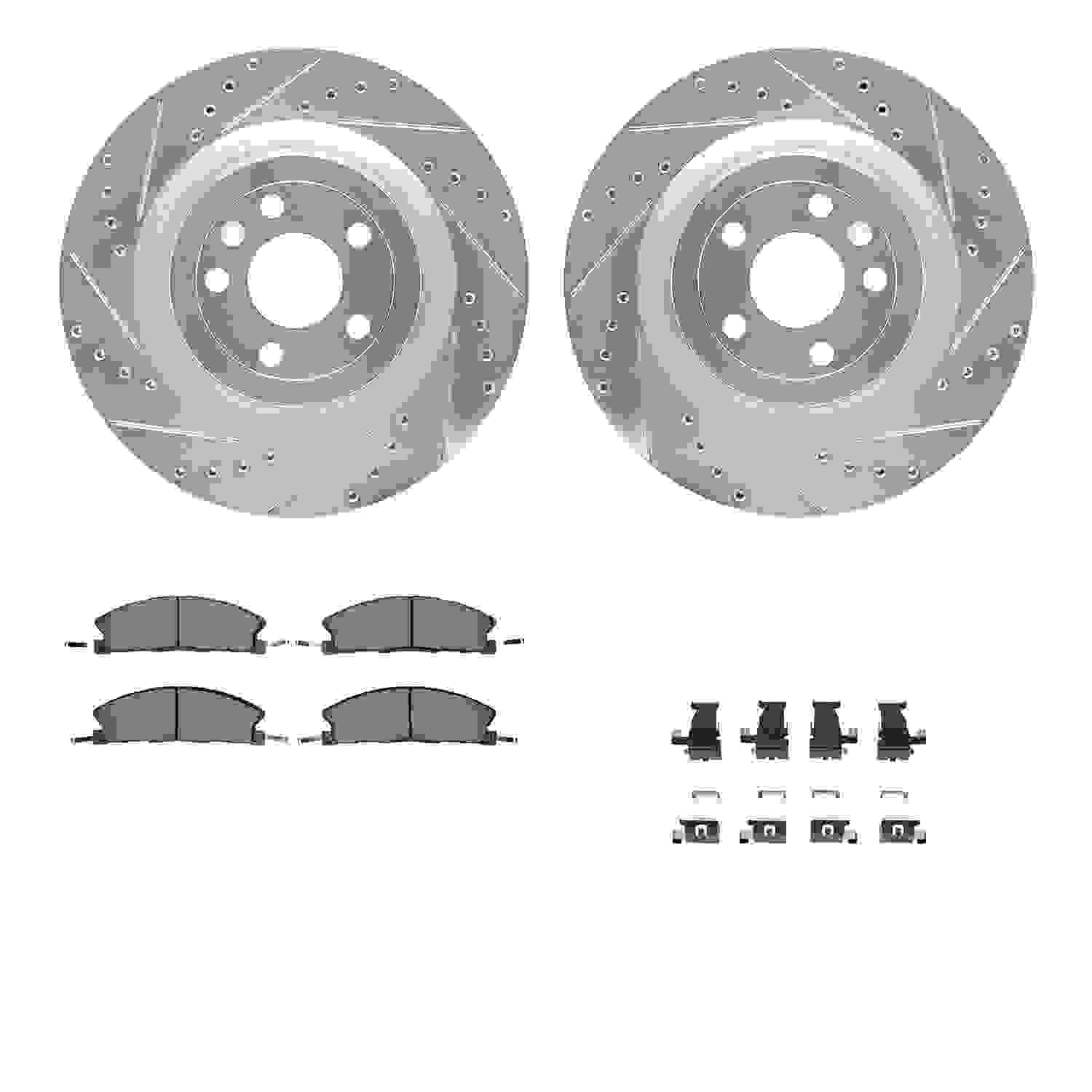 Dynamic Friction Company Disc Brake Kit 7212-99268