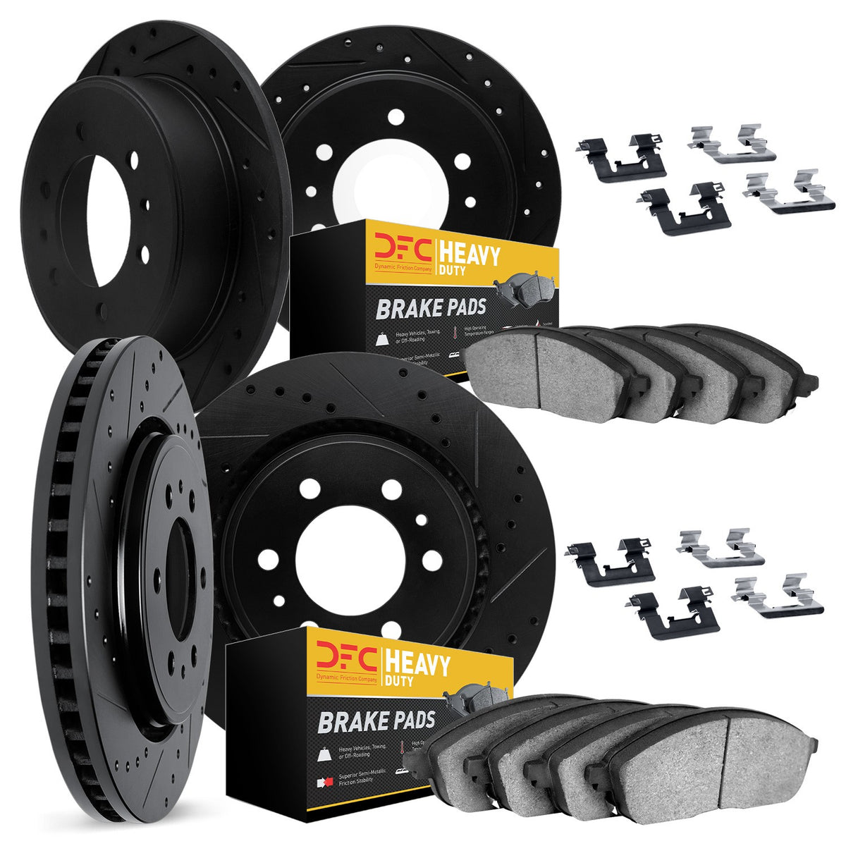 Dynamic Friction Company Disc Brake Kit 7214-40230