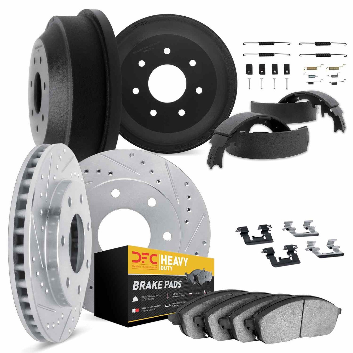 Dynamic Friction Company Disc Brake Kit 7214-54345