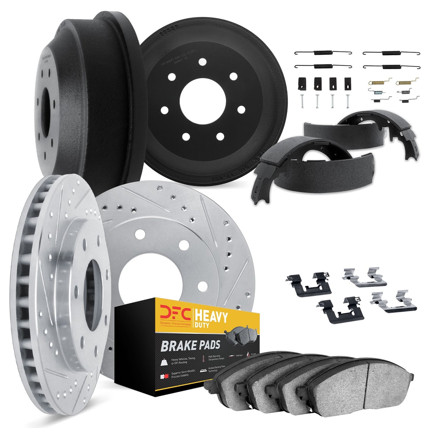 Dynamic Friction Company Disc Brake Kit 7214-54345