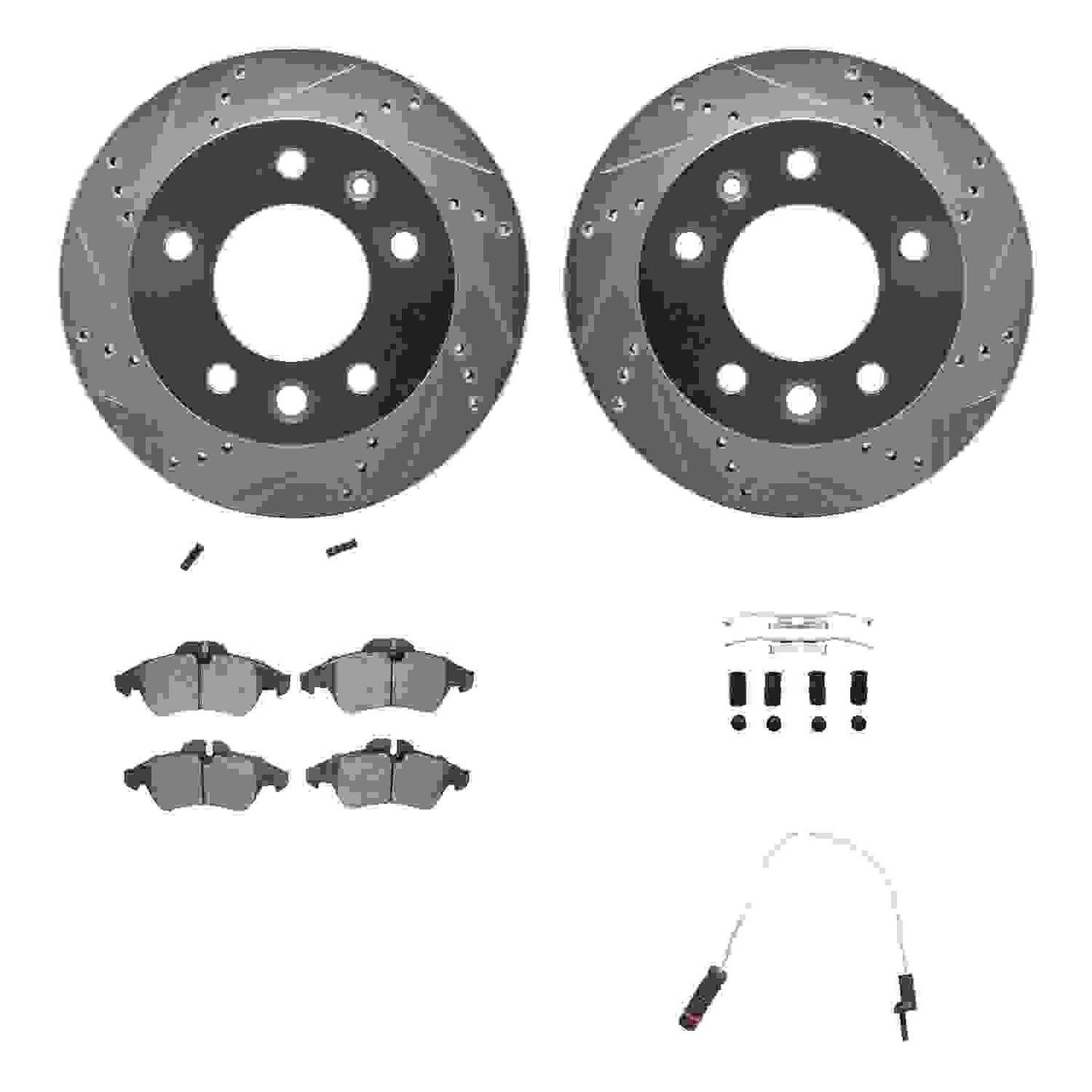 Dynamic Friction Company Disc Brake Kit 7222-40003