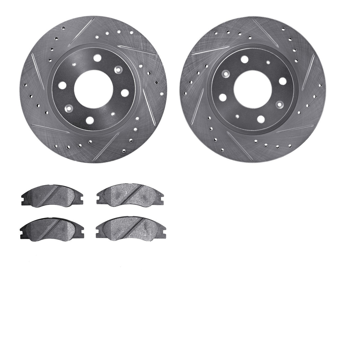 Dynamic Friction Company Disc Brake Kit 7302-21021