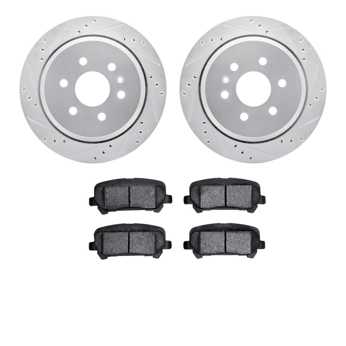 Dynamic Friction Company Disc Brake Kit 7302-48072
