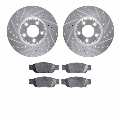 Dynamic Friction Company Disc Brake Kit 7302-54136