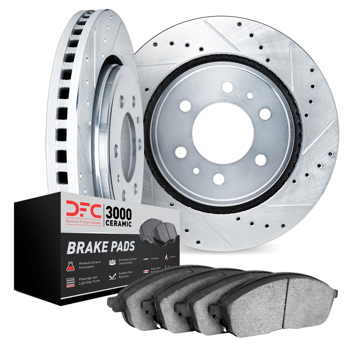Dynamic Friction Company Disc Brake Kit 7302-76100