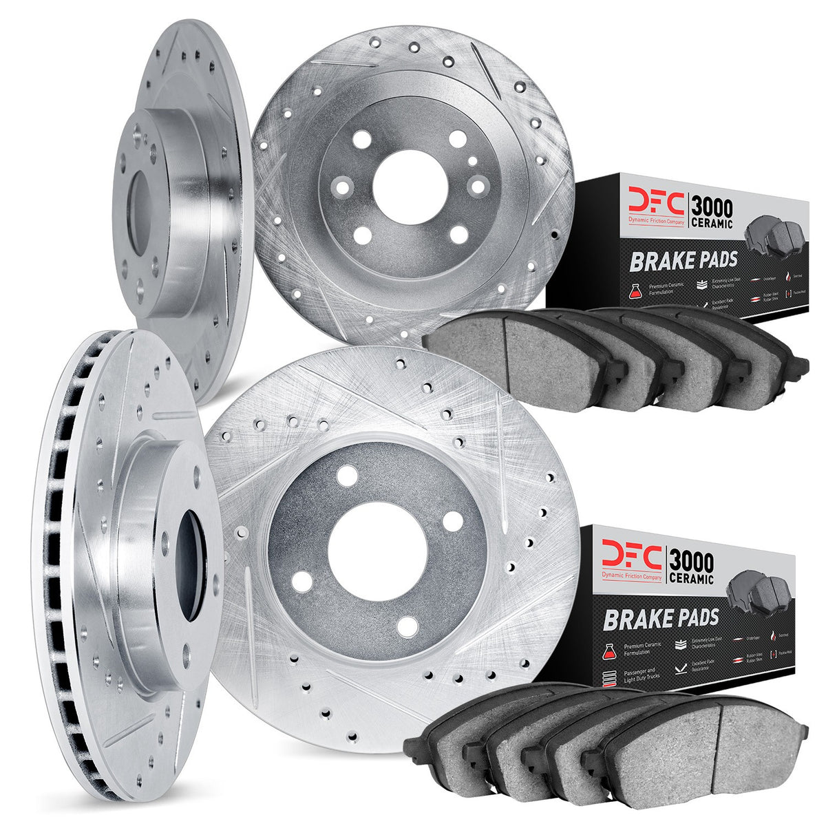 Dynamic Friction Company Disc Brake Kit 7304-07006