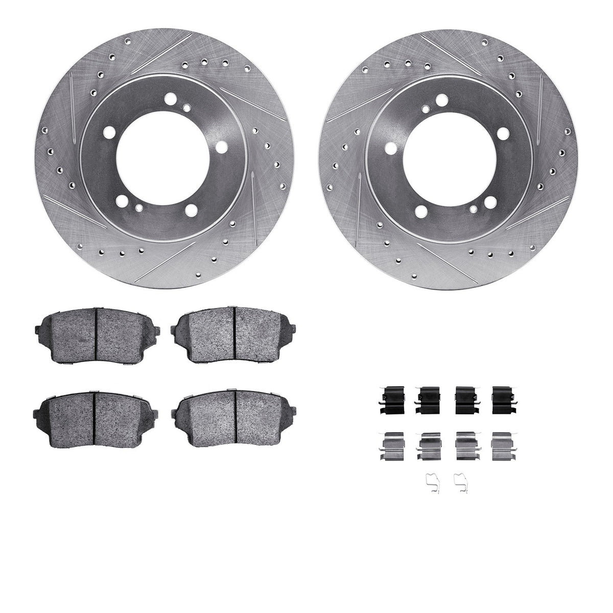 Dynamic Friction Company Disc Brake Kit 7312-01017