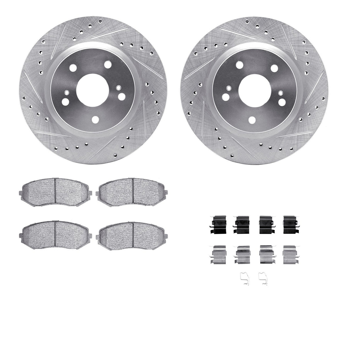 Dynamic Friction Company Disc Brake Kit 7312-01018