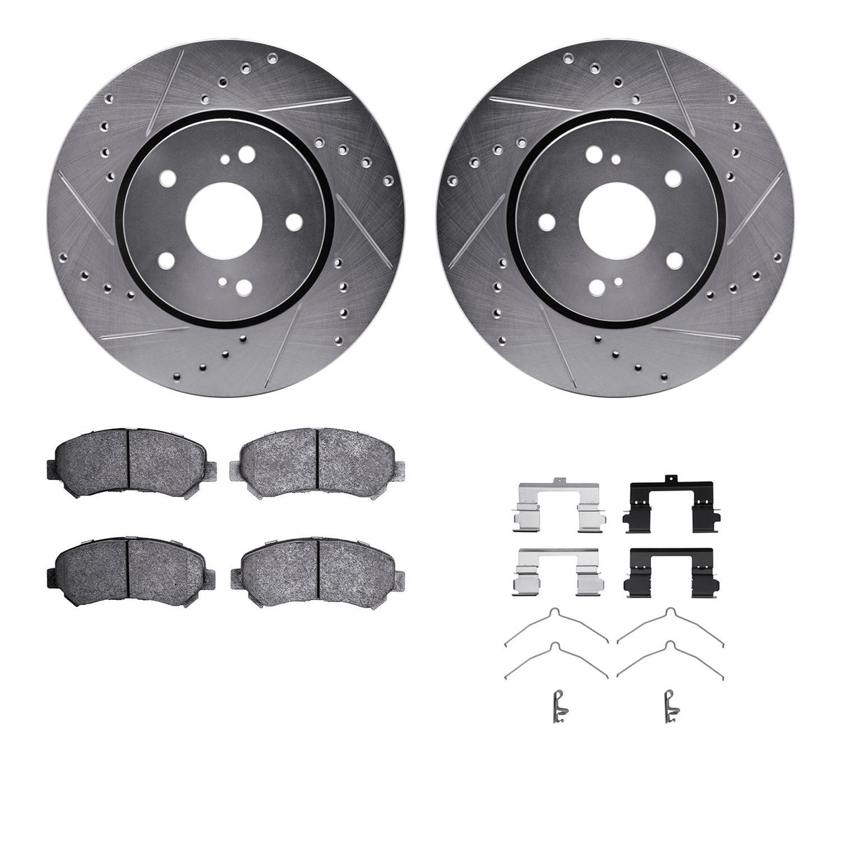 Dynamic Friction Company Disc Brake Kit 7312-01020