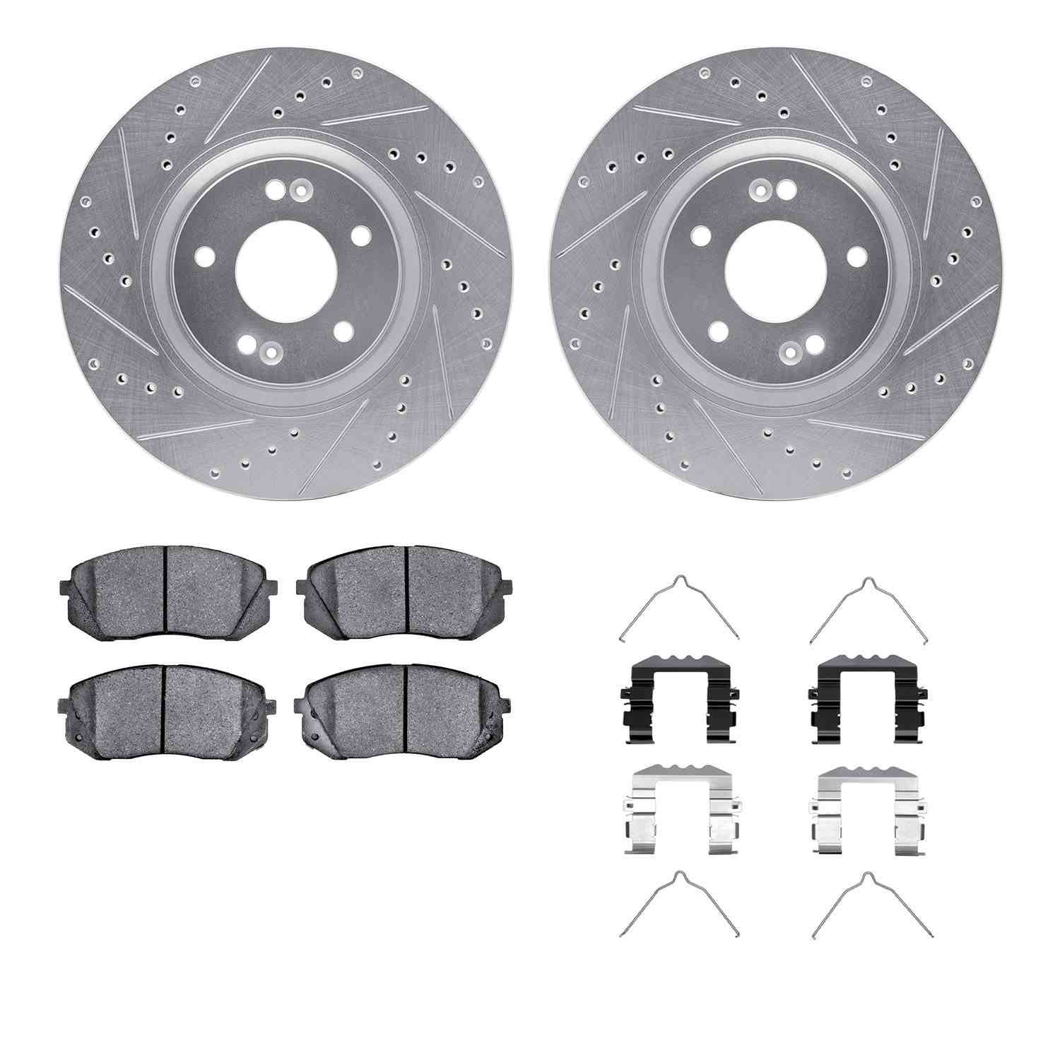 Dynamic Friction Company Disc Brake Kit 7312-03047