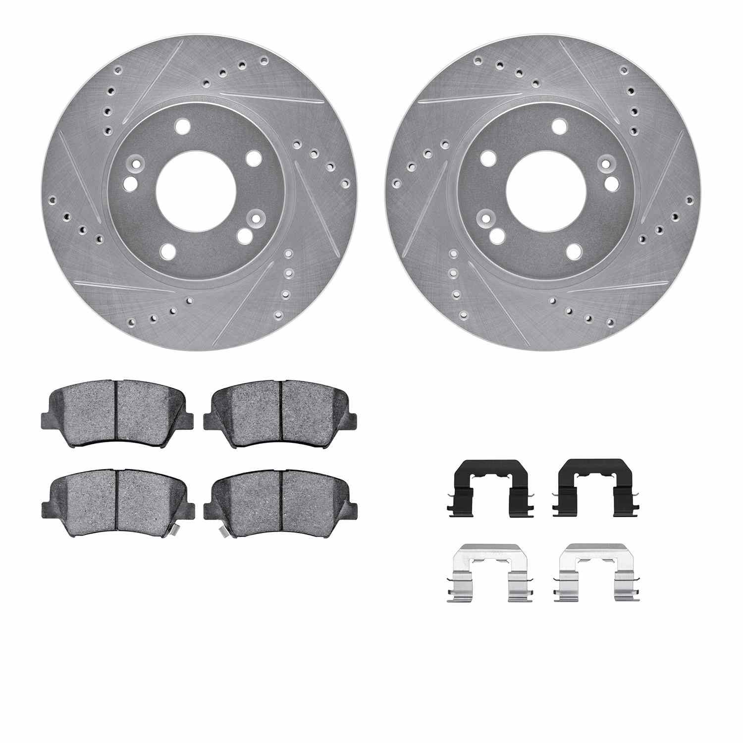 Dynamic Friction Company Disc Brake Kit 7312-03068