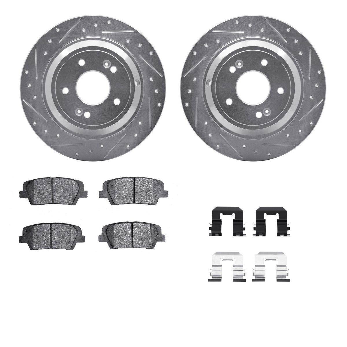 Dynamic Friction Company Disc Brake Kit 7312-03087
