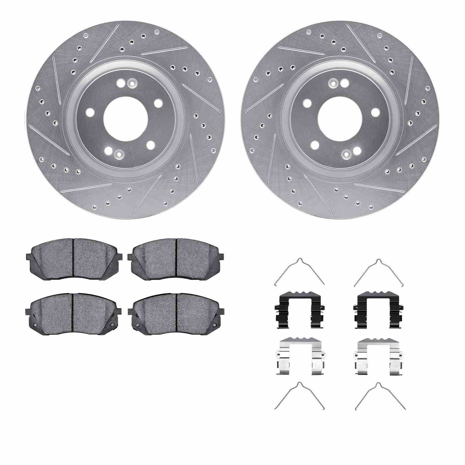 Dynamic Friction Company Disc Brake Kit 7312-03098