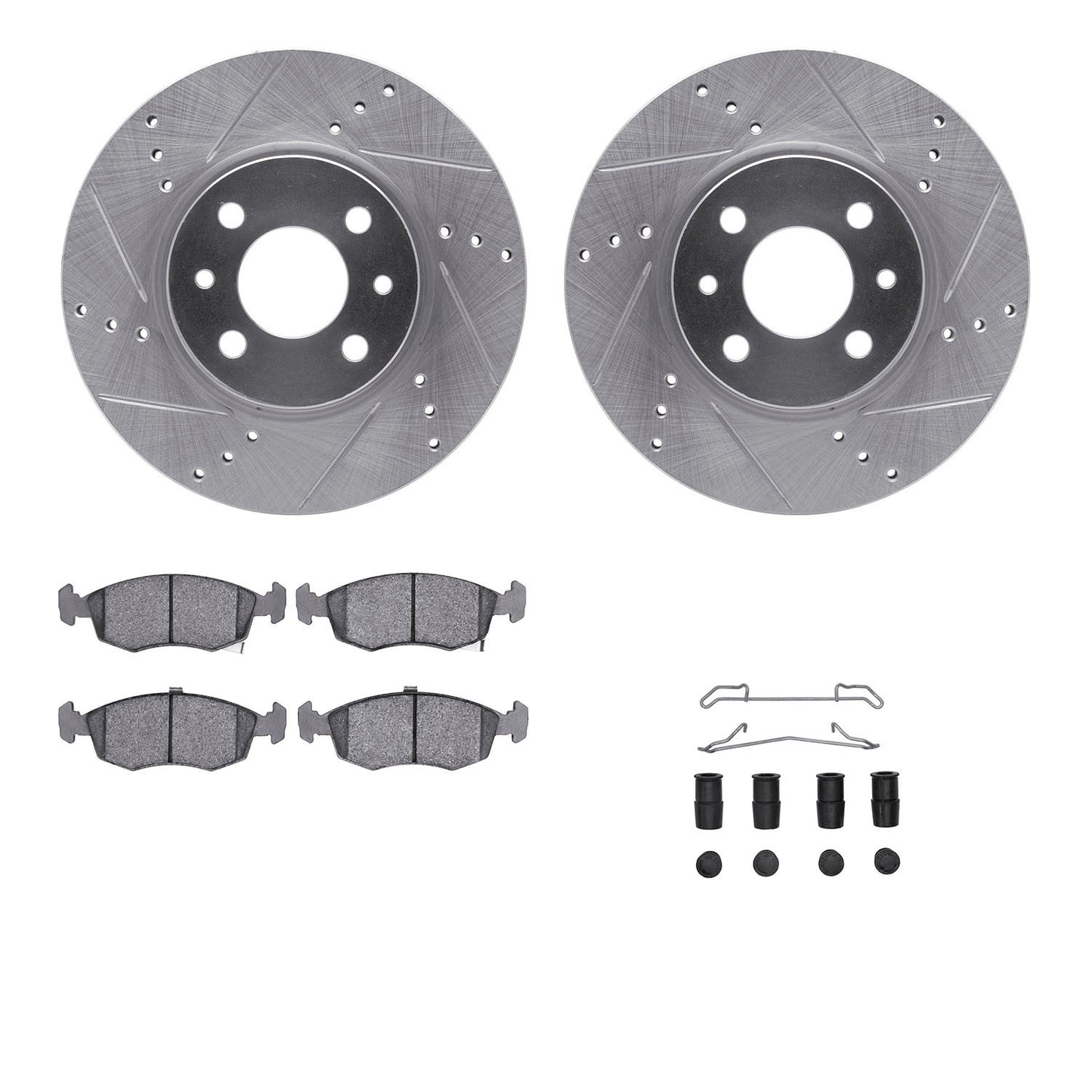 Dynamic Friction Company Disc Brake Kit 7312-07004