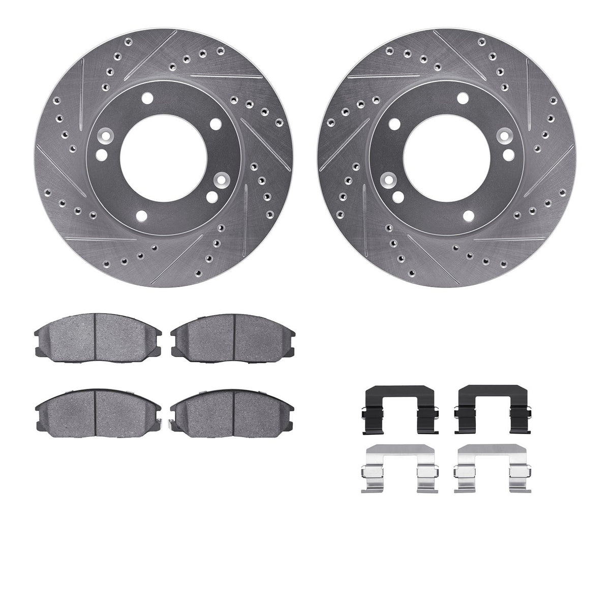 Dynamic Friction Company Disc Brake Kit 7312-21011