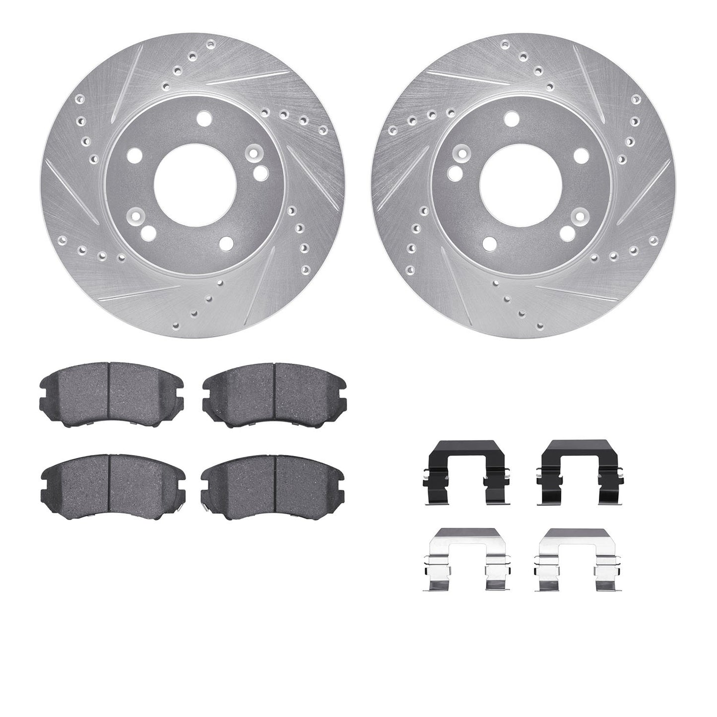 Dynamic Friction Company Disc Brake Kit 7312-21017