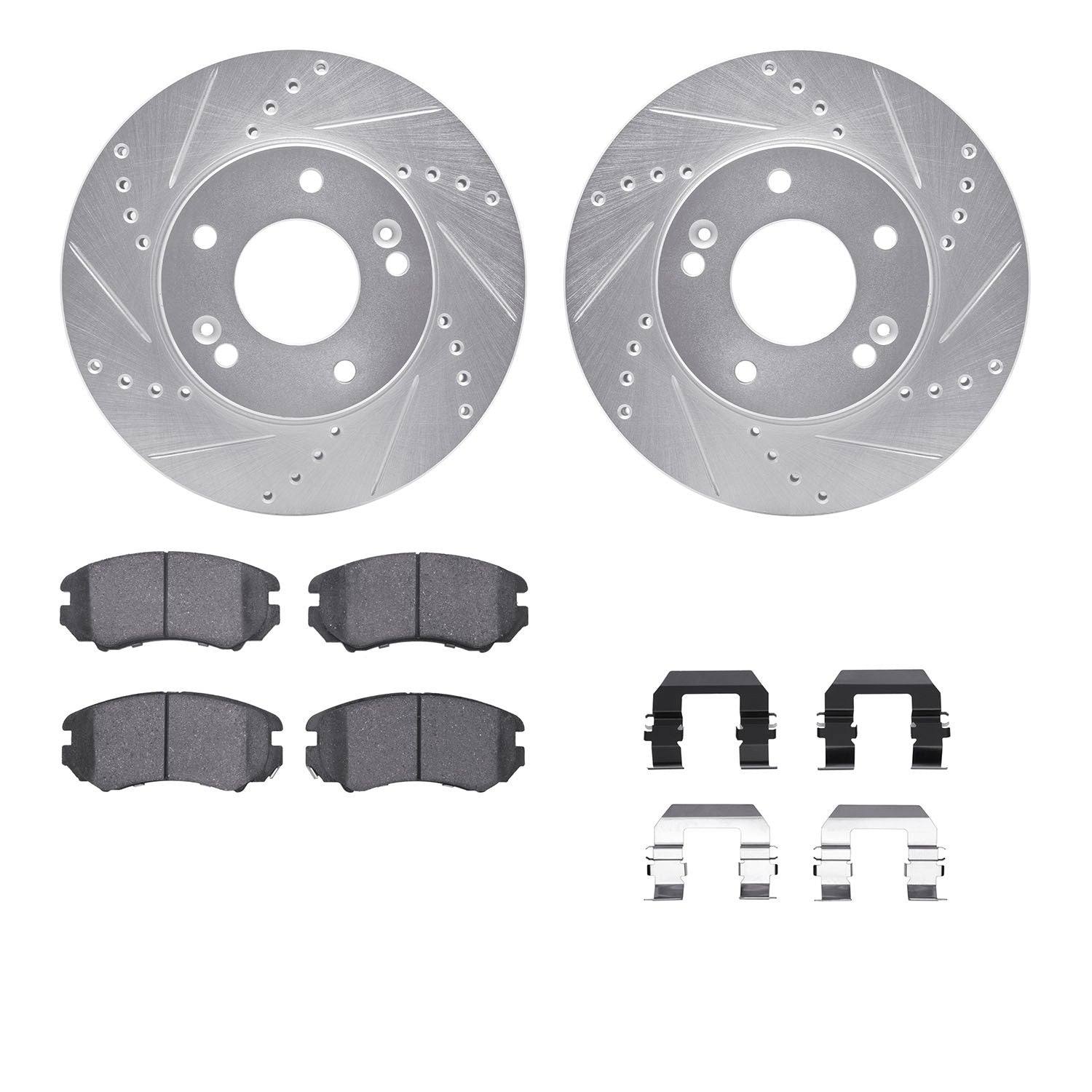Dynamic Friction Company Disc Brake Kit 7312-21017