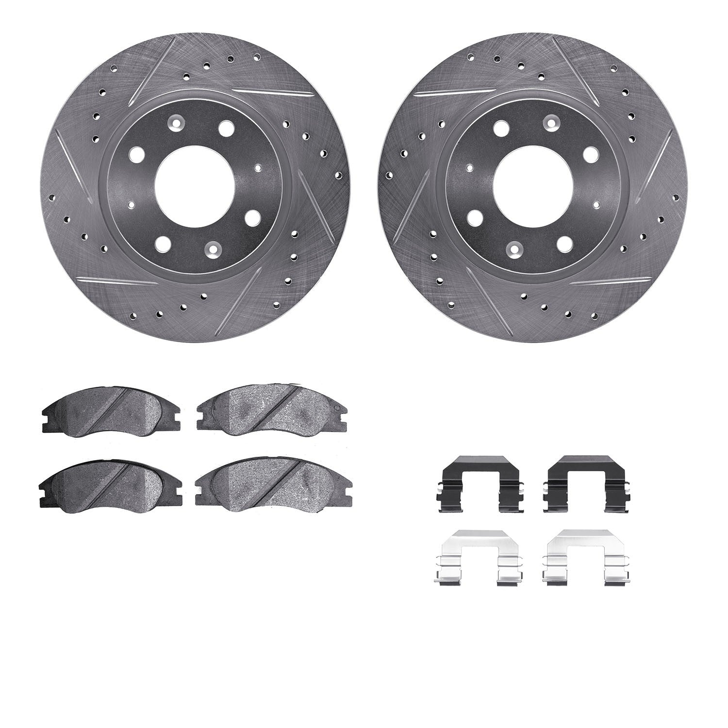 Dynamic Friction Company Disc Brake Kit 7312-21021