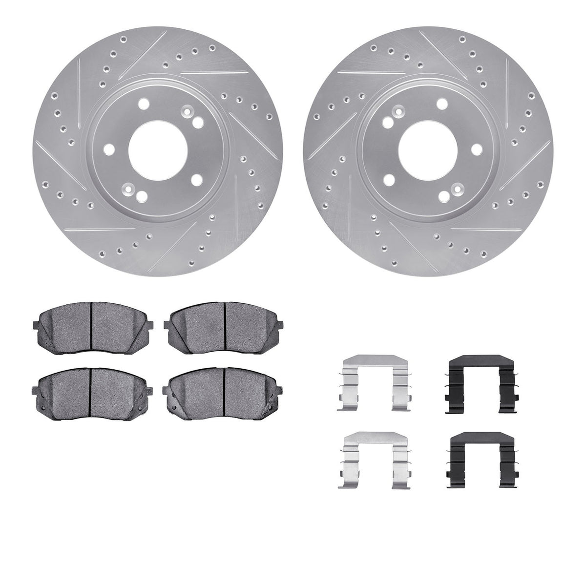 Dynamic Friction Company Disc Brake Kit 7312-21025