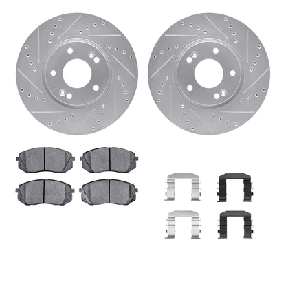 Dynamic Friction Company Disc Brake Kit 7312-21025