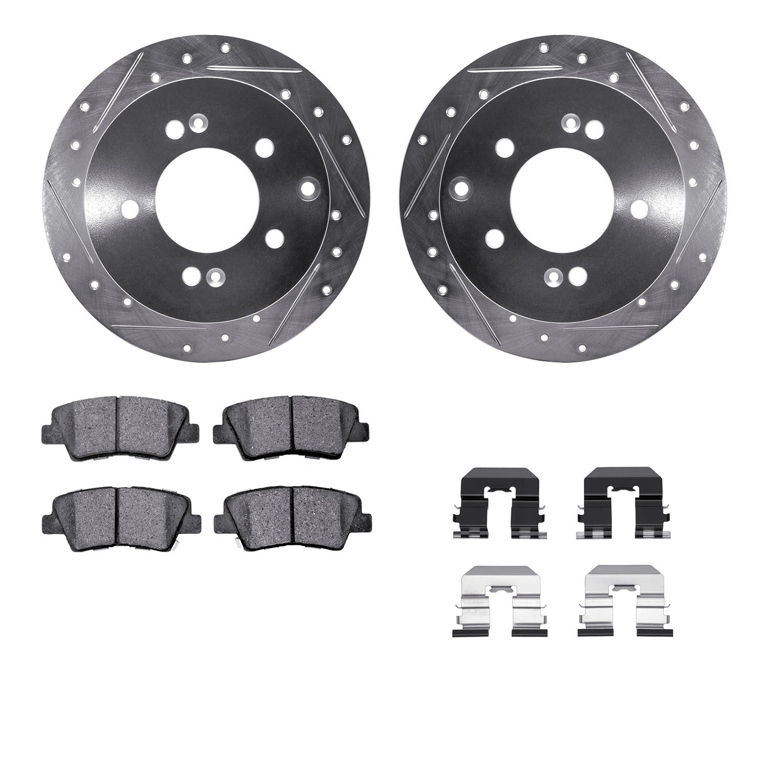 Dynamic Friction Company Disc Brake Kit 7312-21028