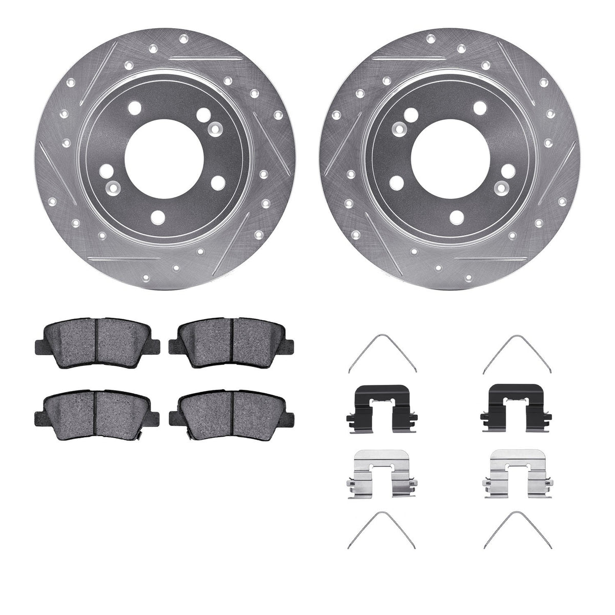 Dynamic Friction Company Disc Brake Kit 7312-21036