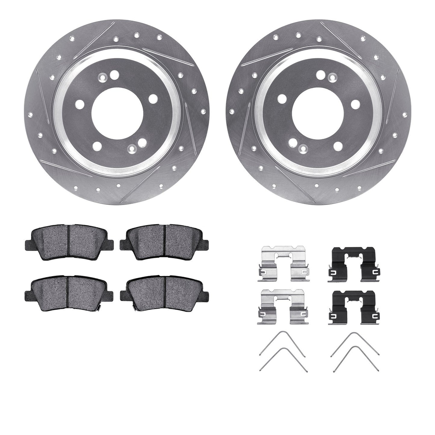 Dynamic Friction Company Disc Brake Kit 7312-21037