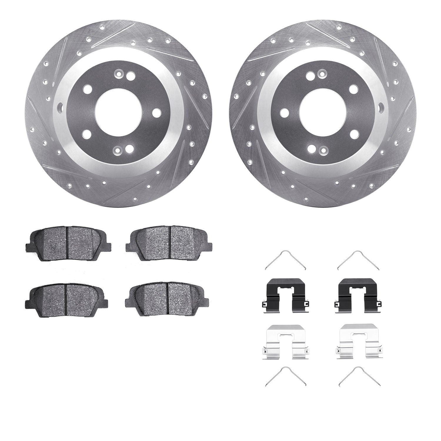 Dynamic Friction Company Disc Brake Kit 7312-21042