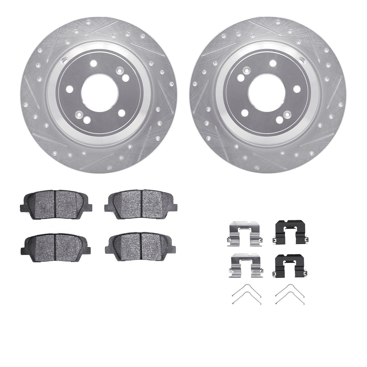 Dynamic Friction Company Disc Brake Kit 7312-21043