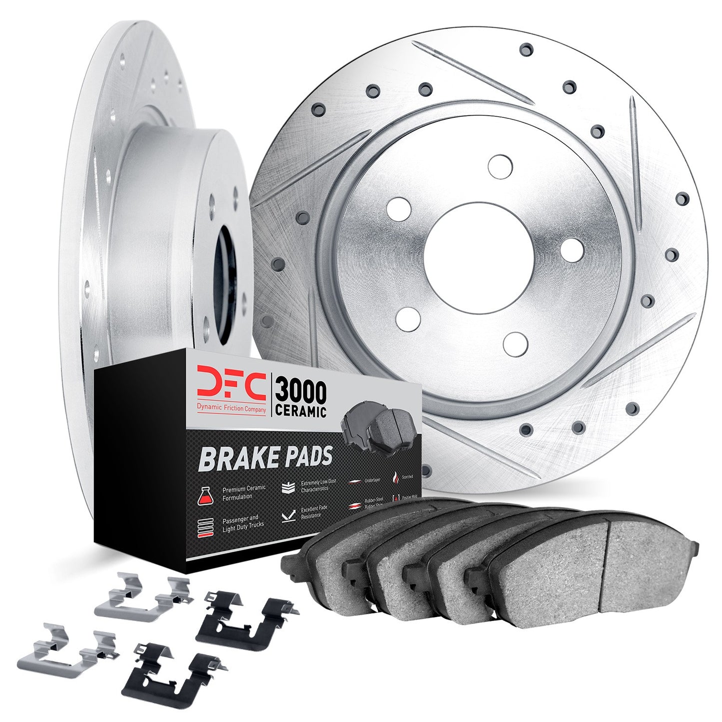 Dynamic Friction Company Disc Brake Kit 7312-21043