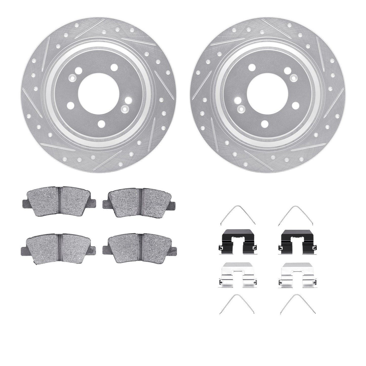 Dynamic Friction Company Disc Brake Kit 7312-21046