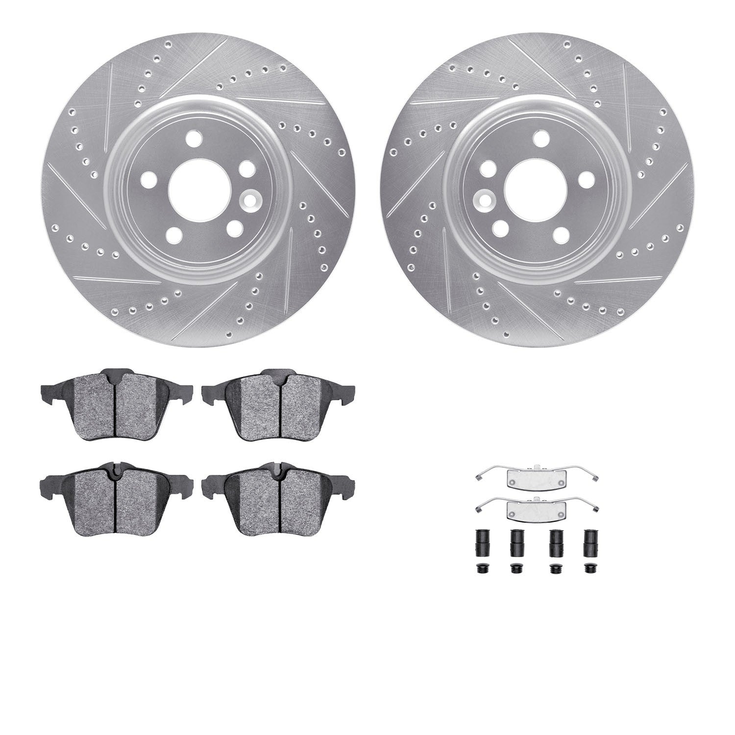 Dynamic Friction Company Disc Brake Kit 7312-27057