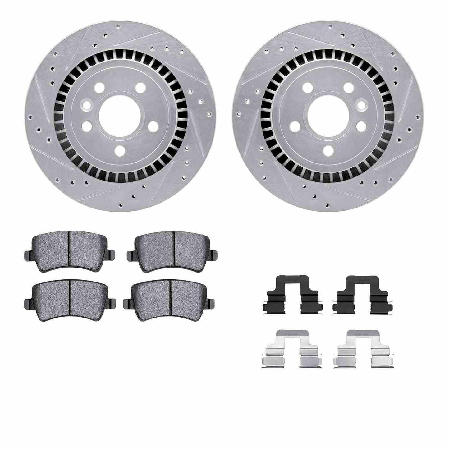 Dynamic Friction Company Disc Brake Kit 7312-27068