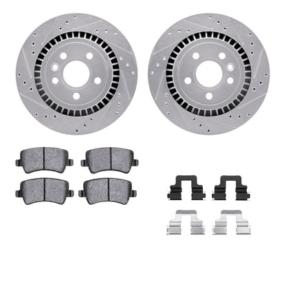 Dynamic Friction Company Disc Brake Kit 7312-27068