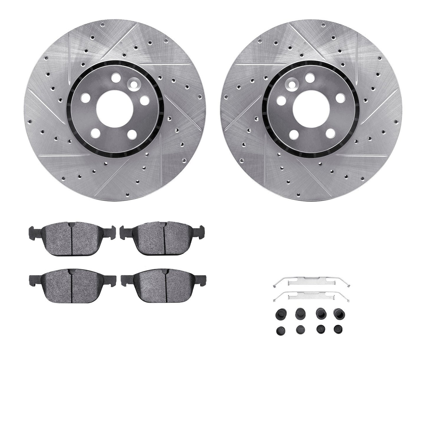Dynamic Friction Company Disc Brake Kit 7312-27070