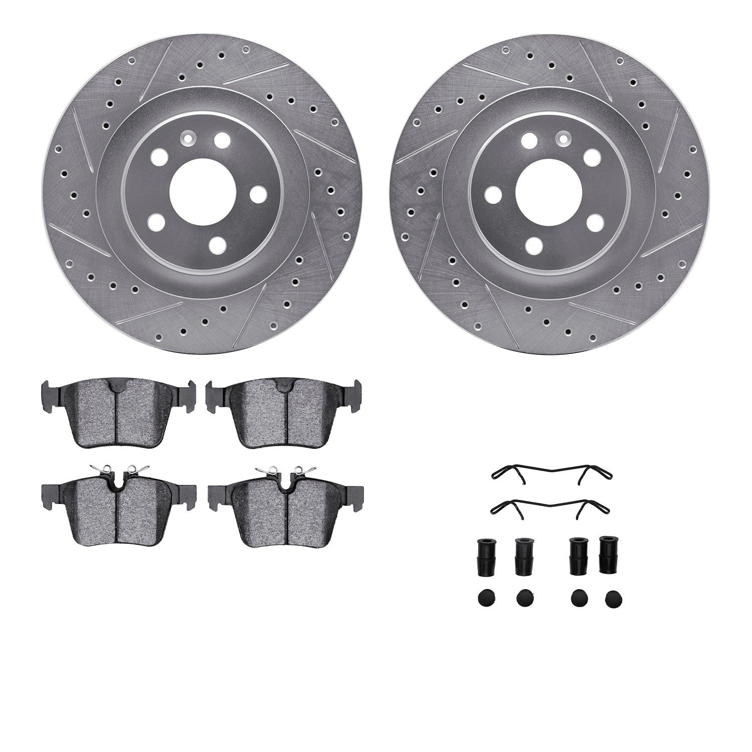 Dynamic Friction Company Disc Brake Kit 7312-27072