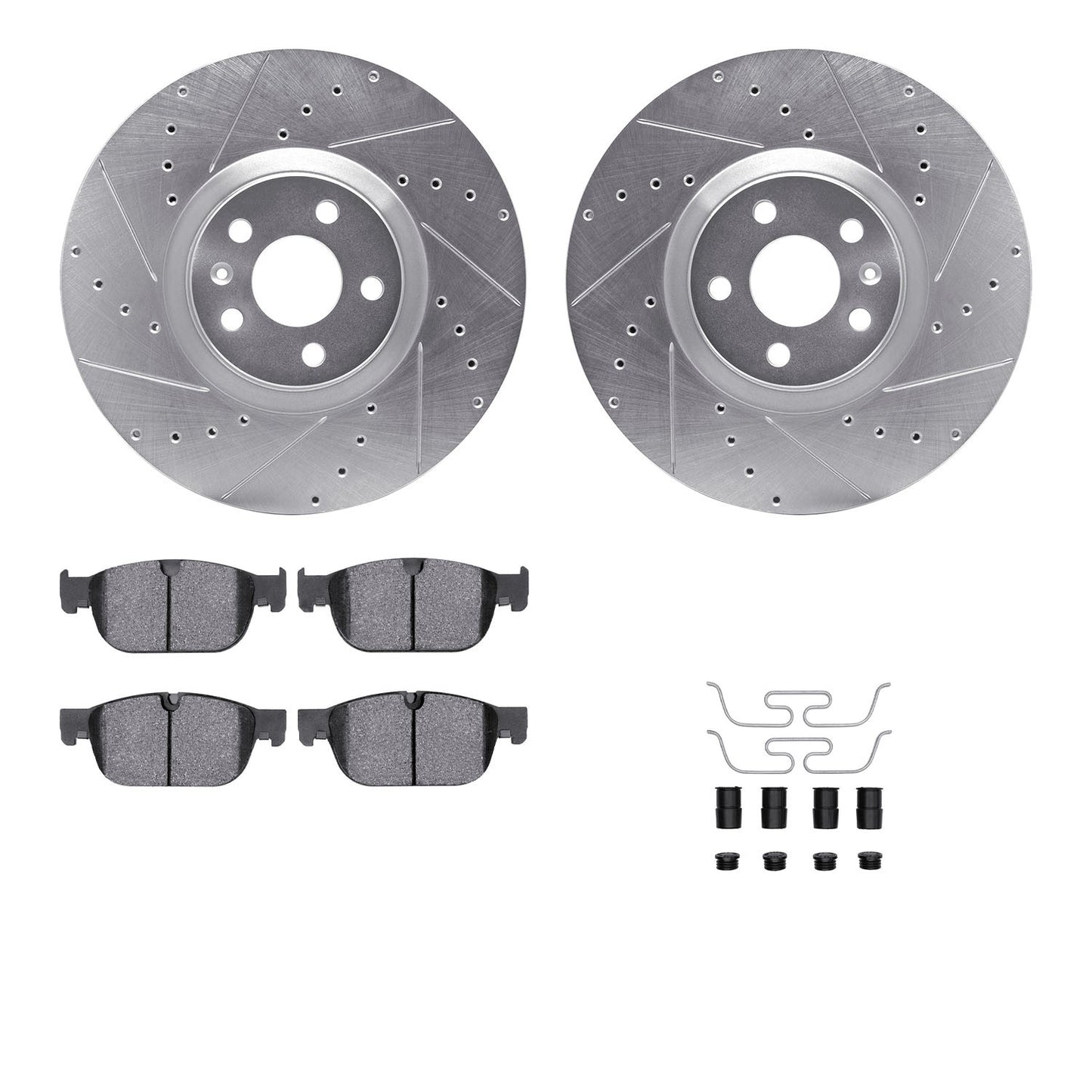Dynamic Friction Company Disc Brake Kit 7312-27074