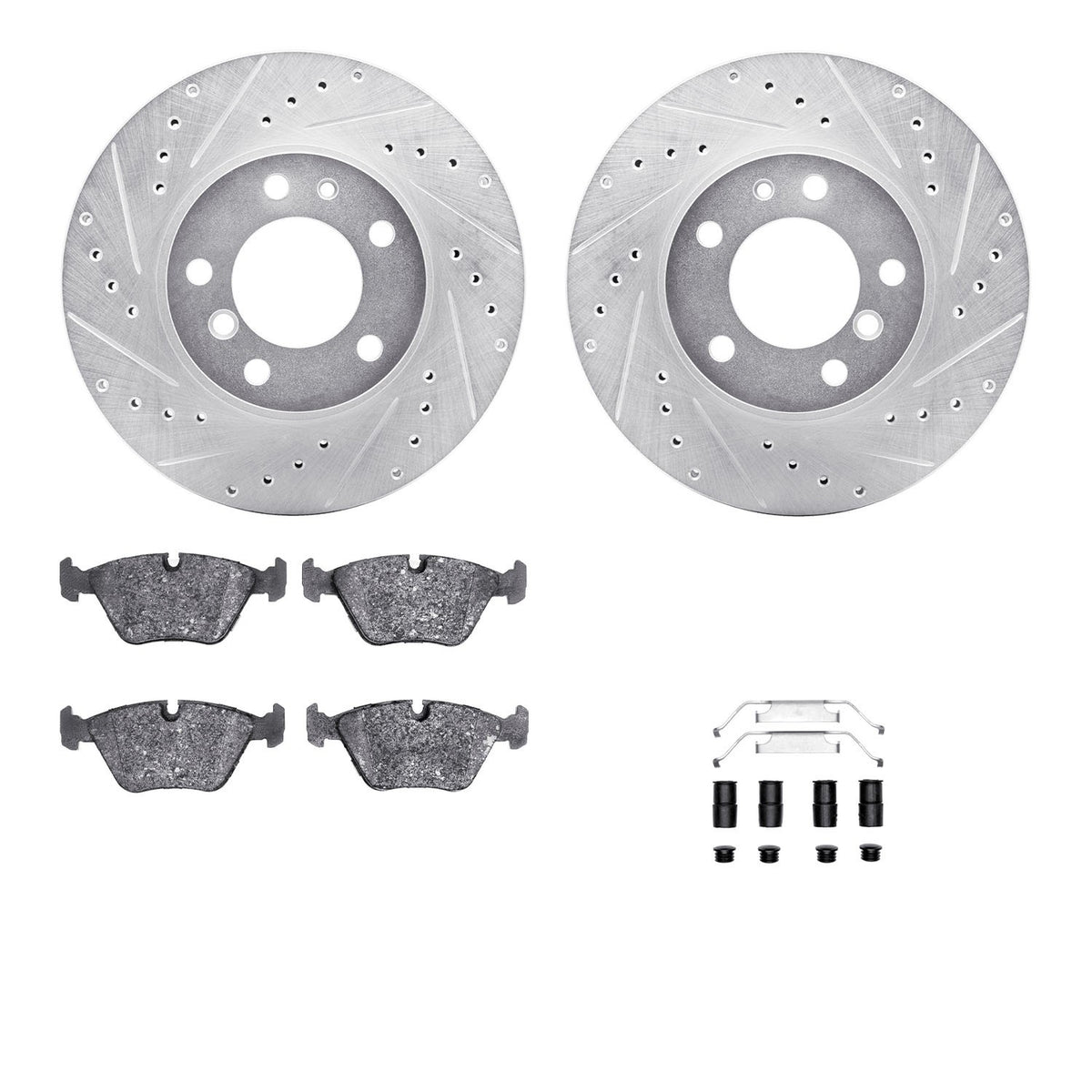 Dynamic Friction Company Disc Brake Kit 7312-31020
