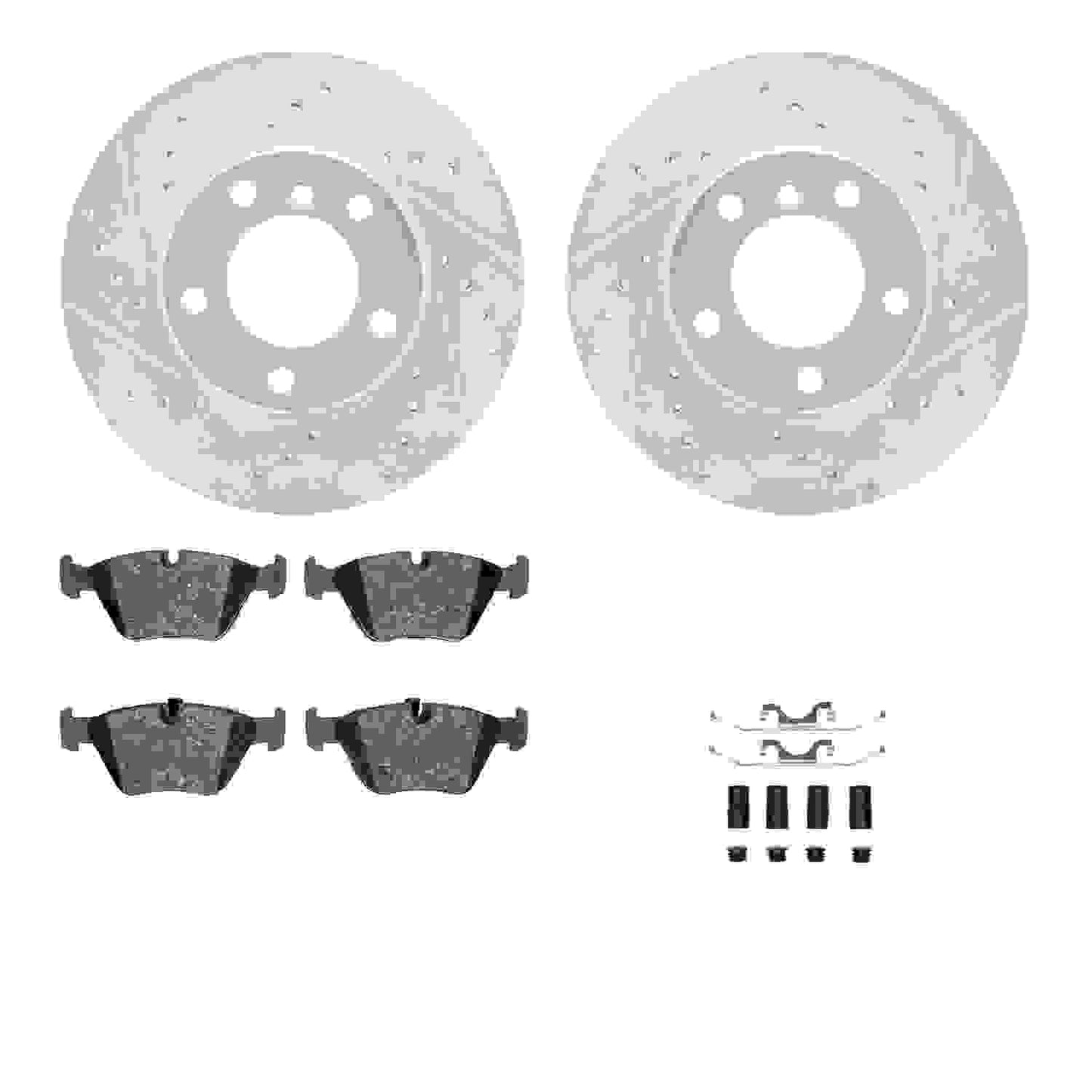 Dynamic Friction Company Disc Brake Kit 7312-31066