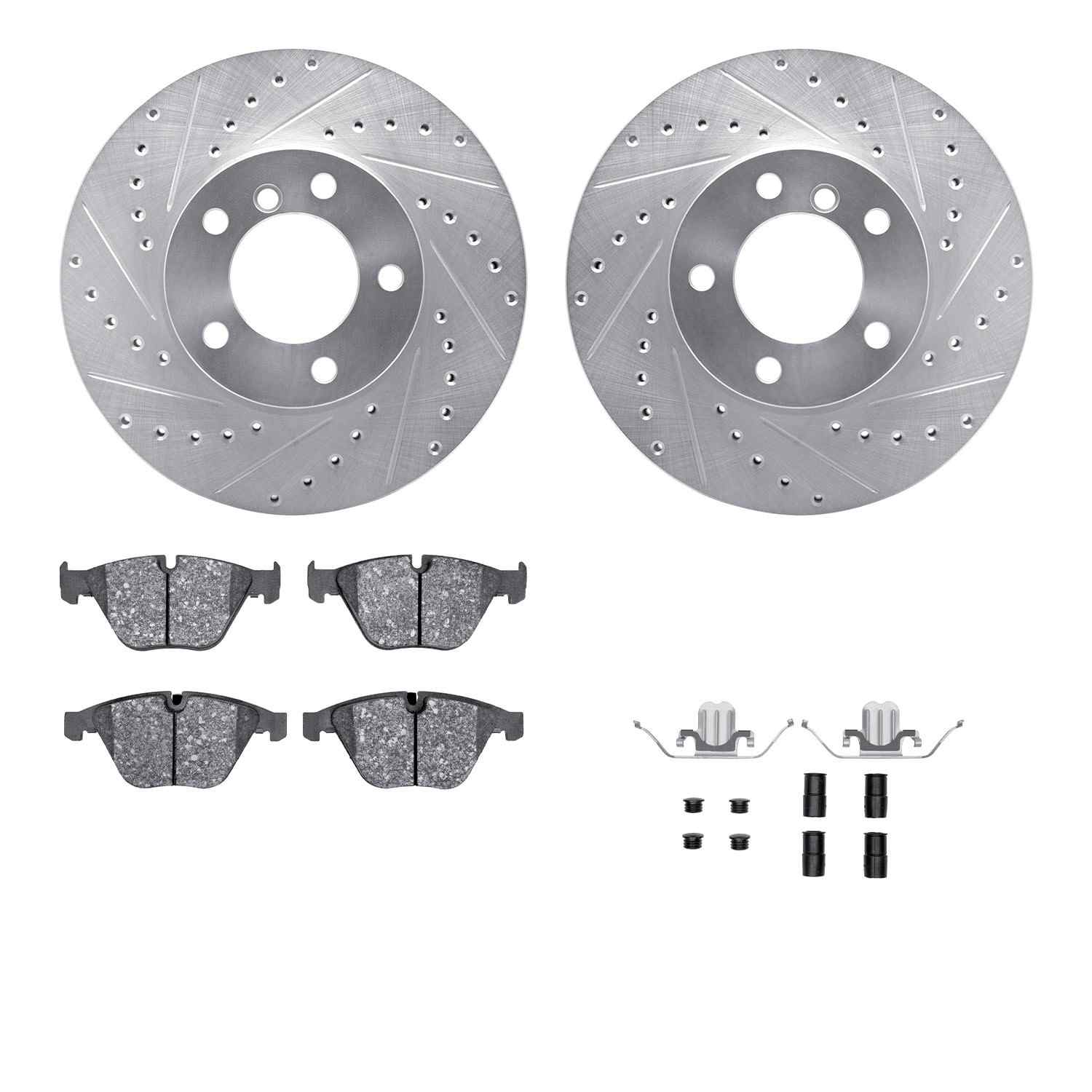 Dynamic Friction Company Disc Brake Kit 7312-31088